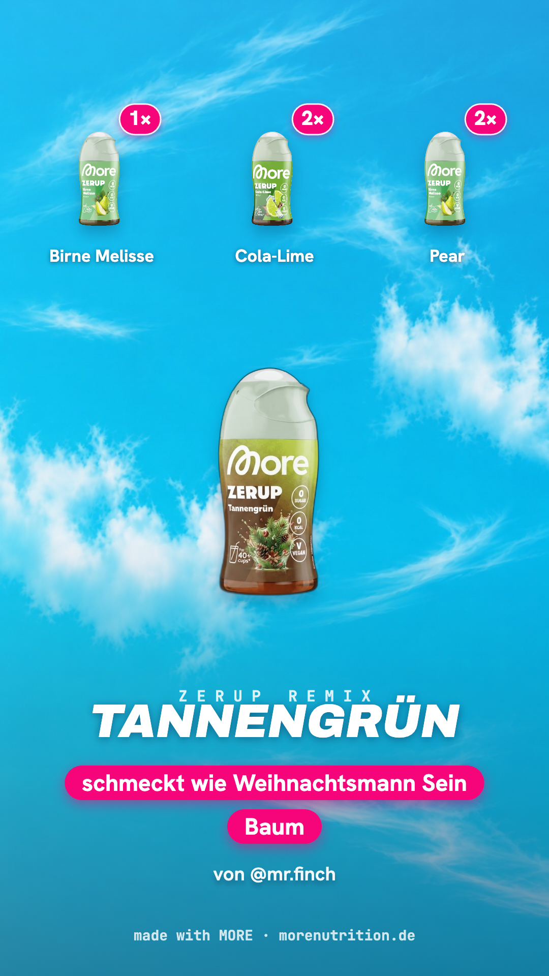 Share-Karte für Tannengrün
